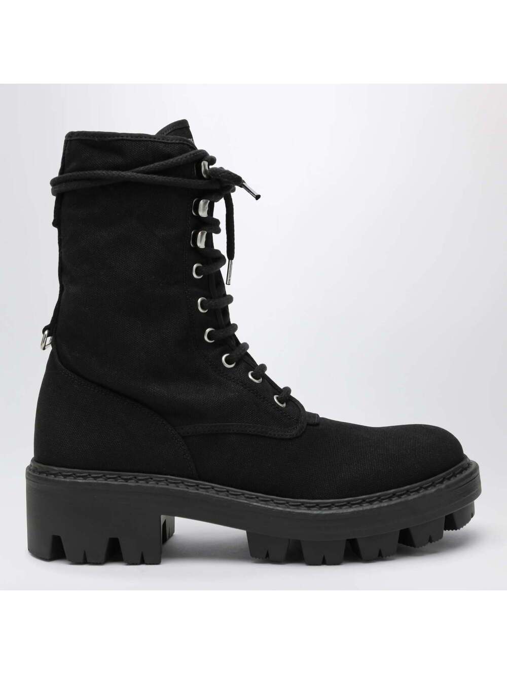 Prada Lace-up Ankle Boot (120)(PLEASE REQUEST YOUR SIZE BEFORE PURCHASING)